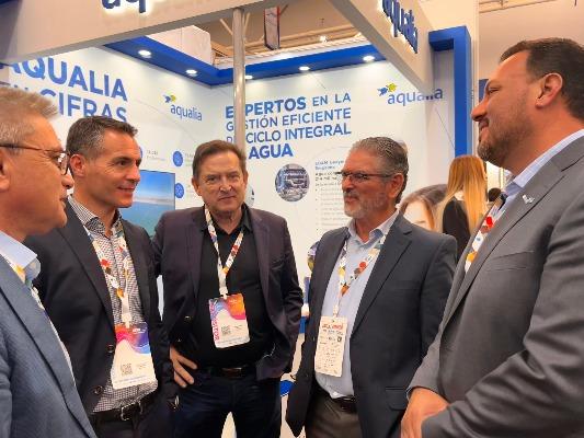 Directivos de Aqualia México presentan el Proyecto MIG Los Cabos en ANEAS 2025 León